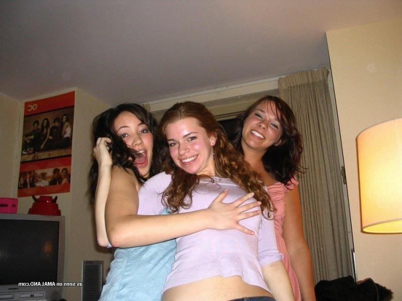 14P Pics of hot naughty lesbian lovers grabbing each other's tits