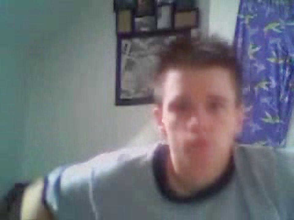 13P Ich vor der WebCam me and my cam me cock strip