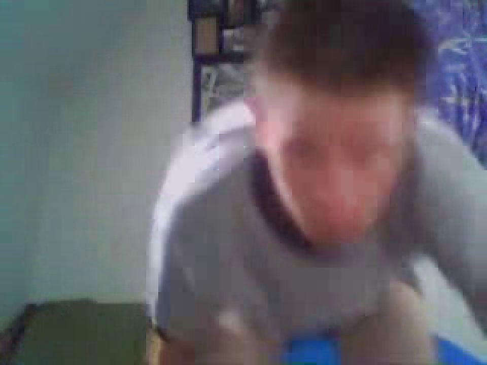 13P Ich vor der WebCam me and my cam me cock strip