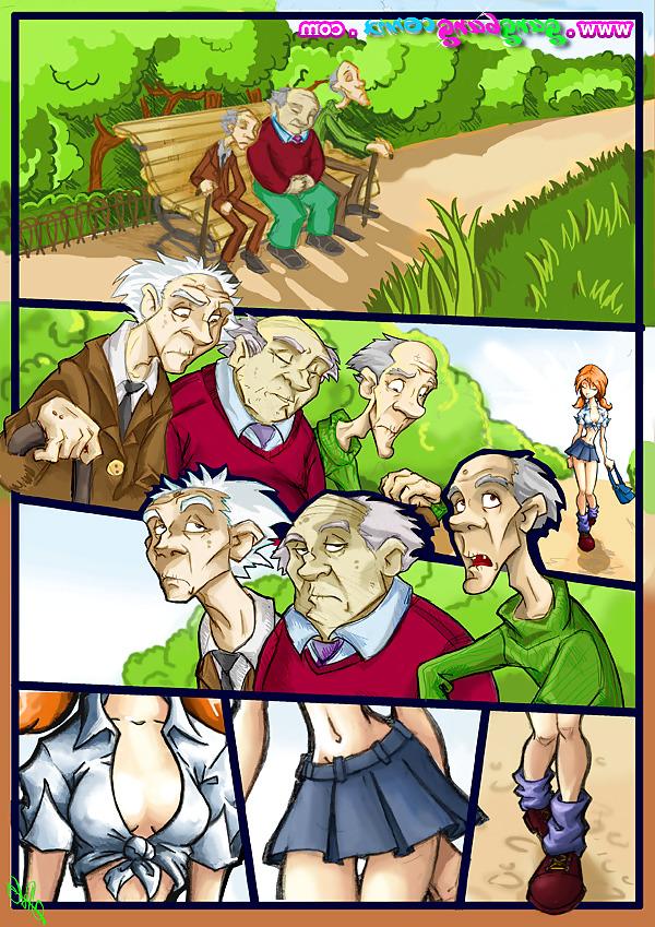18P Gang Bang Comix (old on young)
