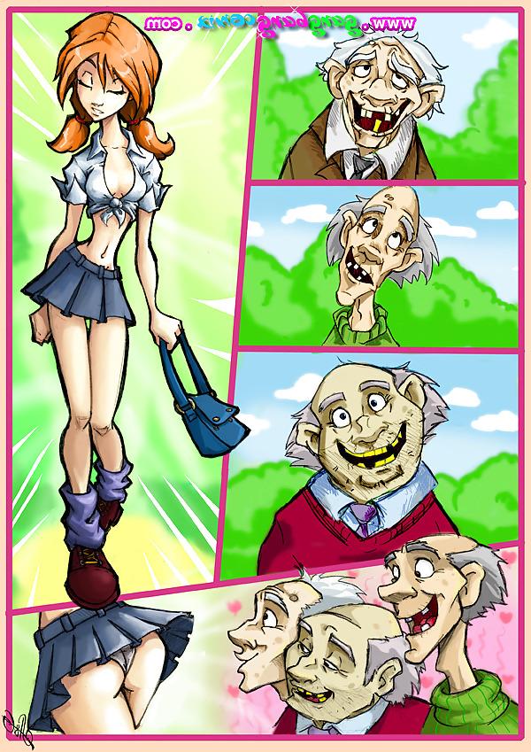 18P Gang Bang Comix (old on young)