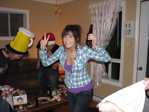 5P Girls with Beer.