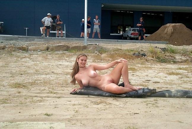 20P Exhibitionistic sluts show cunts and asses