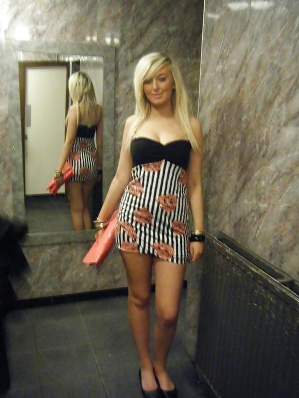 25P Teens in short dresses.