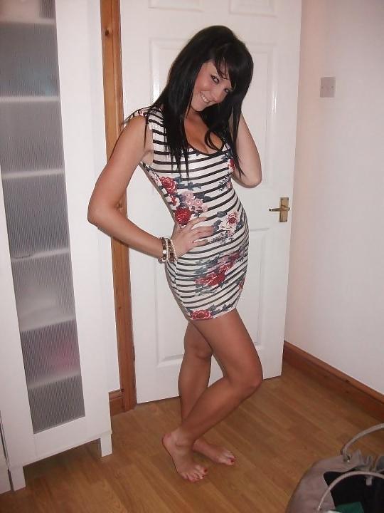 25P Teens in short dresses.