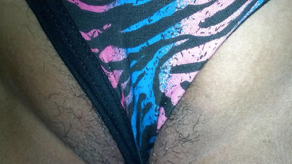 9P Native hairy camel toe cum c more of her on my page 