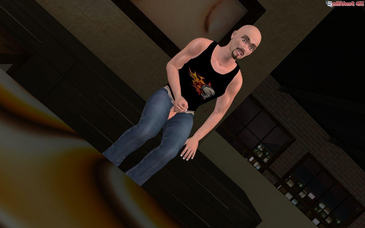 16P 3d couple gets a surprise visitor