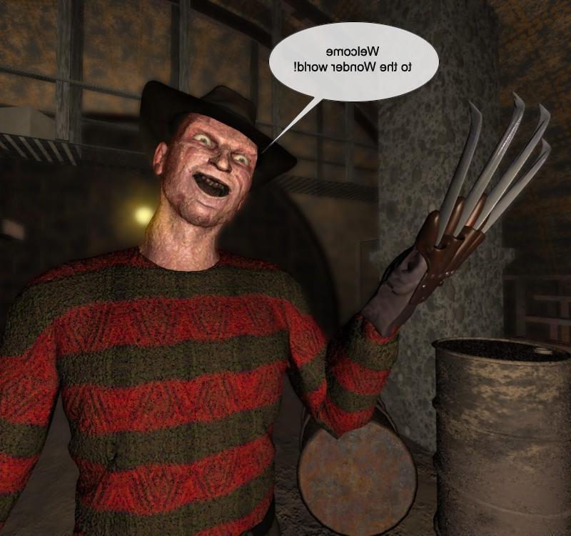 16P Nightmare Freddie 3D Porn Comix