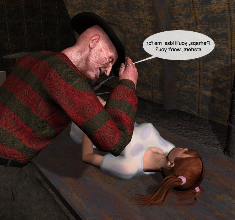 16P Nightmare Freddie 3D Porn Comix