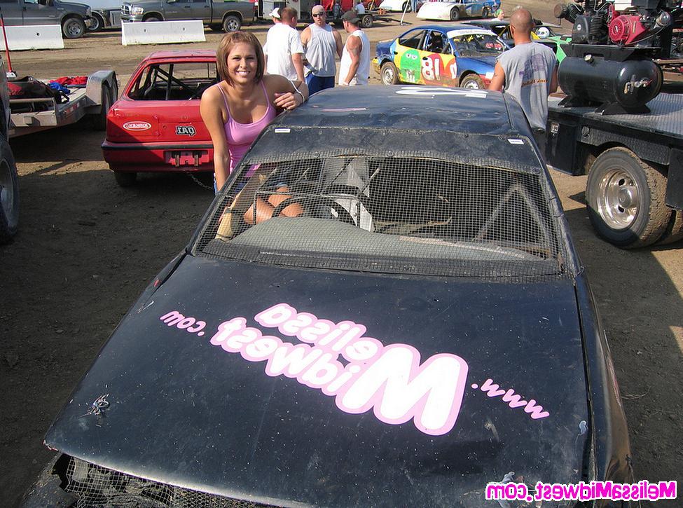 15P Melissa Midwest sponsors a local race car team