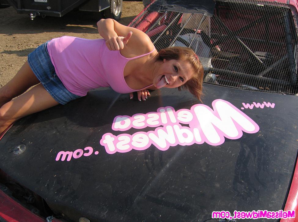15P Melissa Midwest sponsors a local race car team