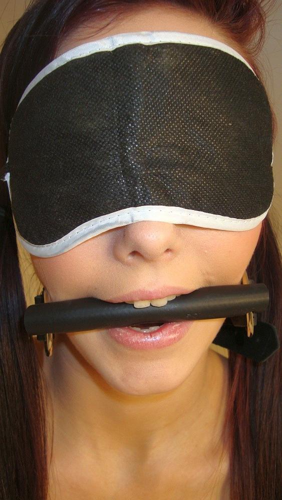 16P Gagged teen teasing