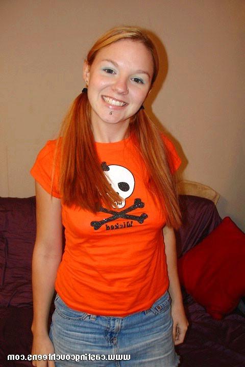 16P Redhead teen rides a thick hard cock for her first modeling audtion