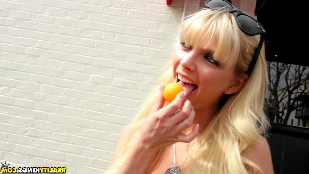 16P Couple plays pussy pong on camera for some cash