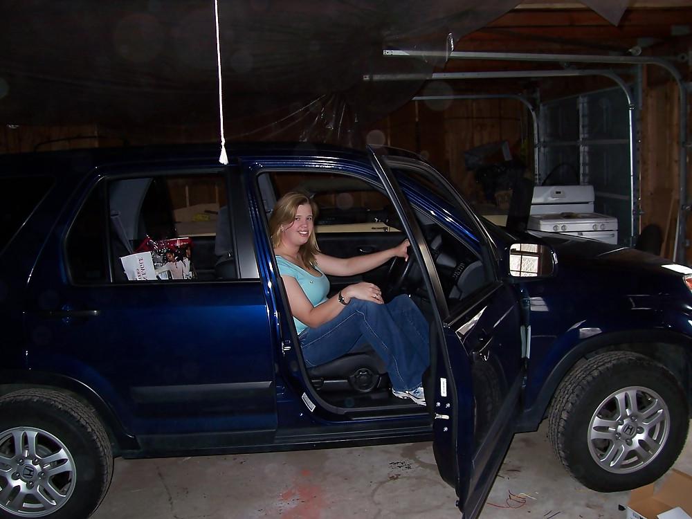 5P Pics my girlfriend took of me in her car 