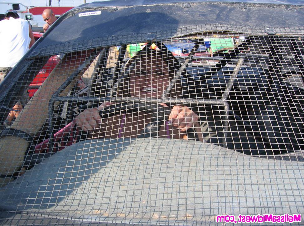 15P Melissa Midwest in her custom race car