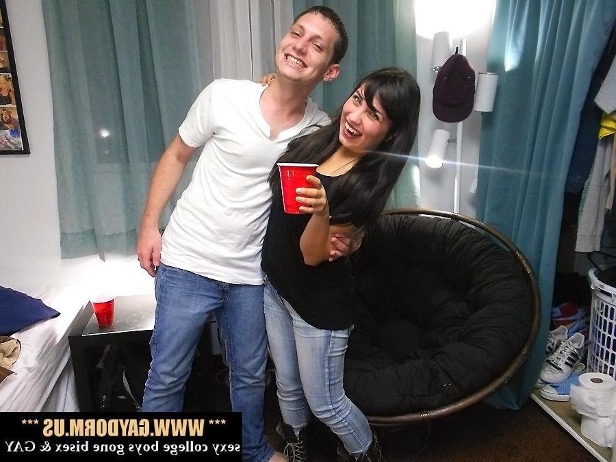 15P Straight guys are lured into gayness by crazy college girls