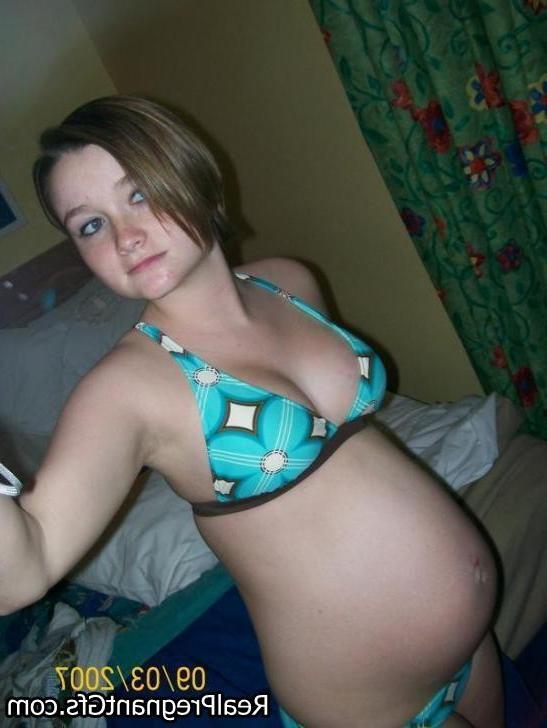 16P Amateur preggo girlfriends