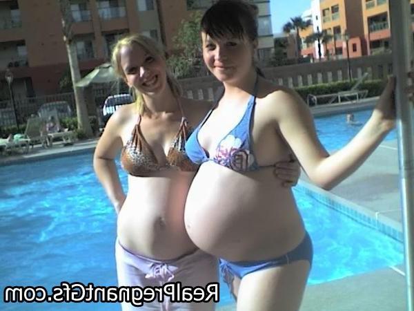16P Amateur preggo girlfriends