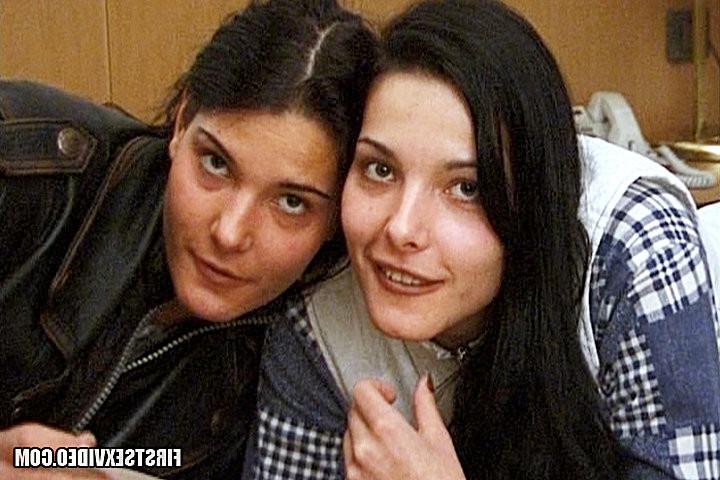 15P Vintage babes marianna Kiss and Timea Kiss fuck for first time with big cocks in
