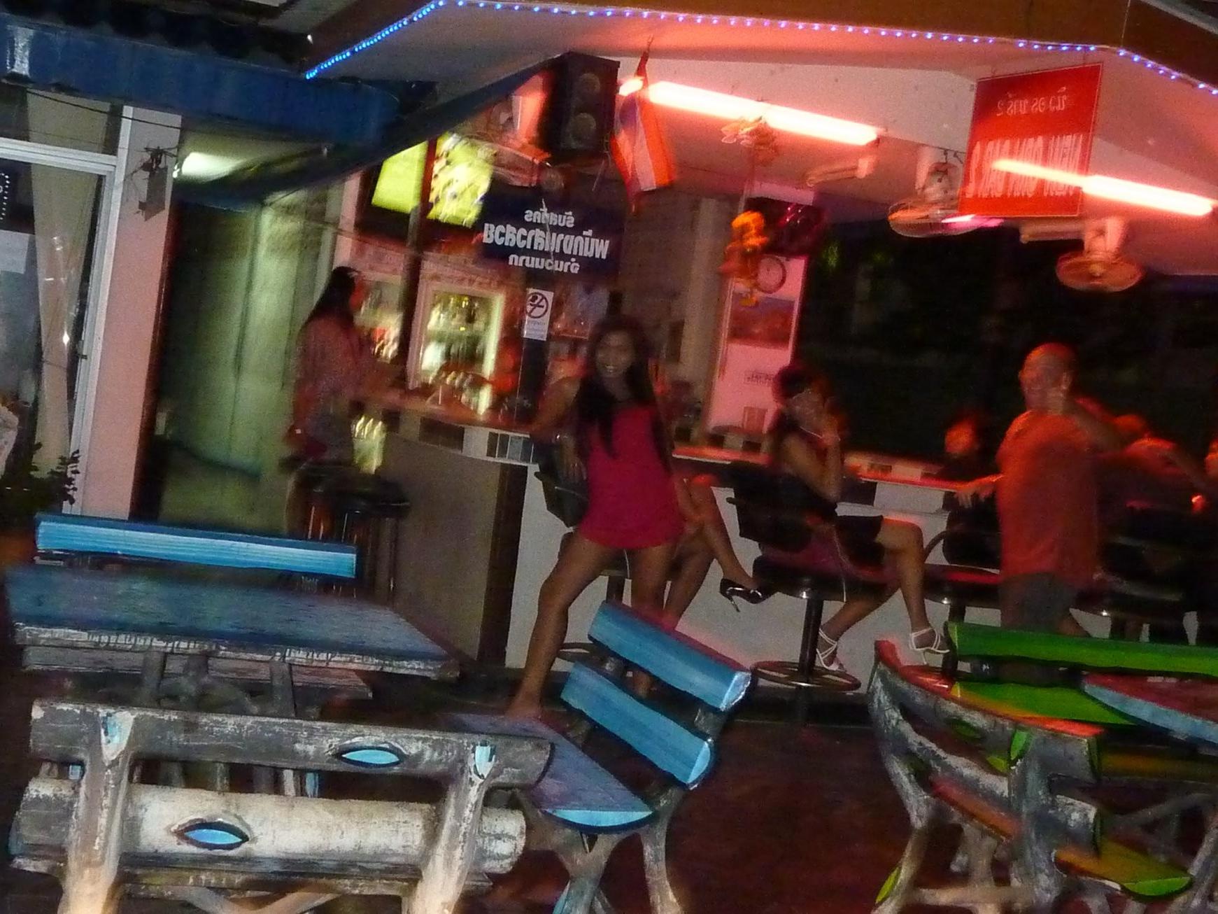 25P Hot Thai Teen street hooker flashing her tender asian pussy