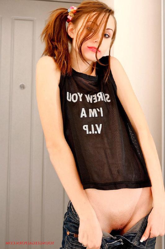 16P A bit shy about her nips