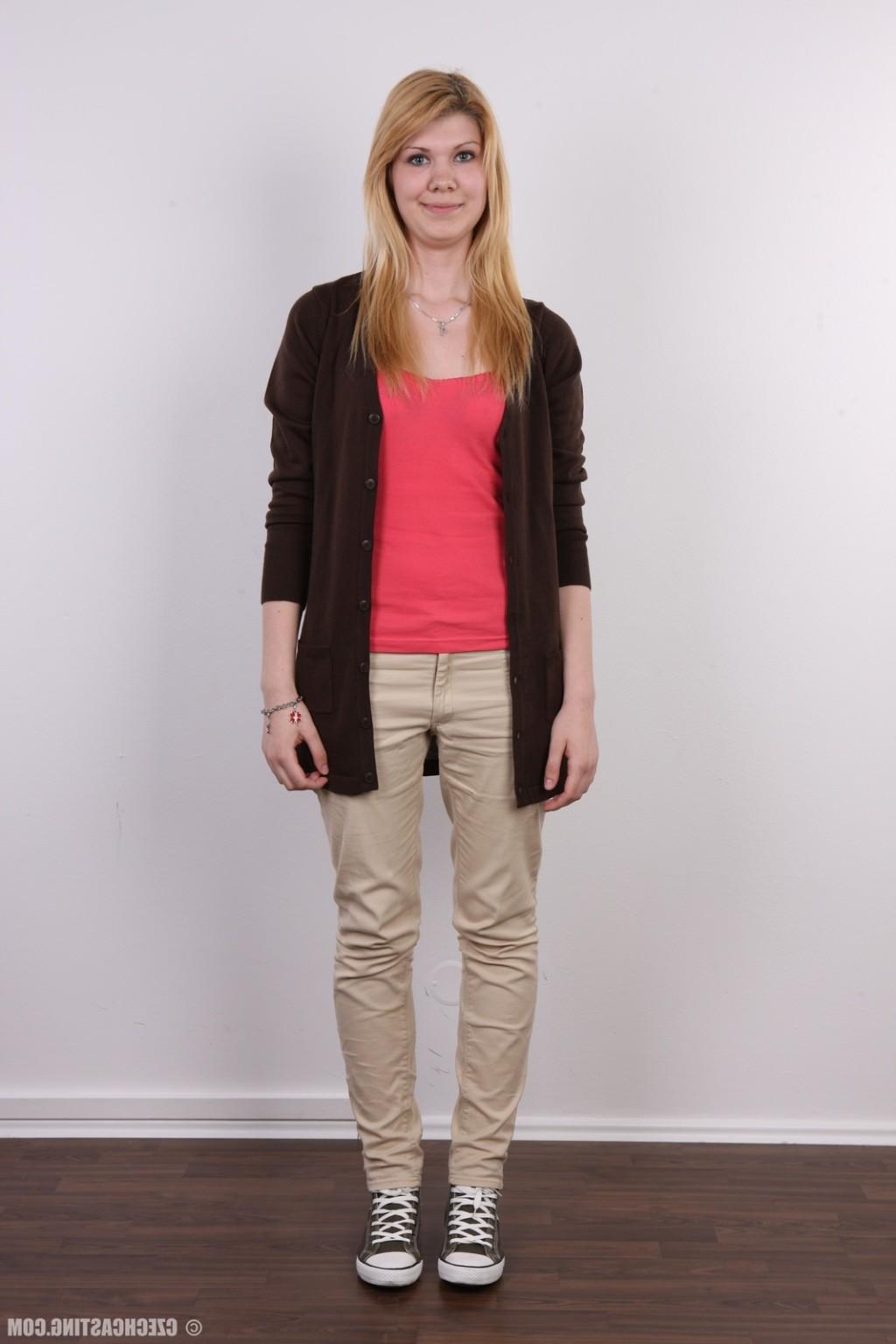 20P Tereza, a young tall blonde with a perfect body and very shy loo