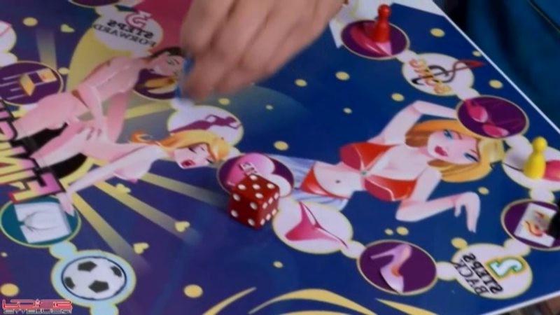 16P Kara Novak and friends fucked in a board game orgy