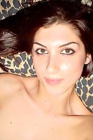 12P Brunette girl gagging on All Of GFs