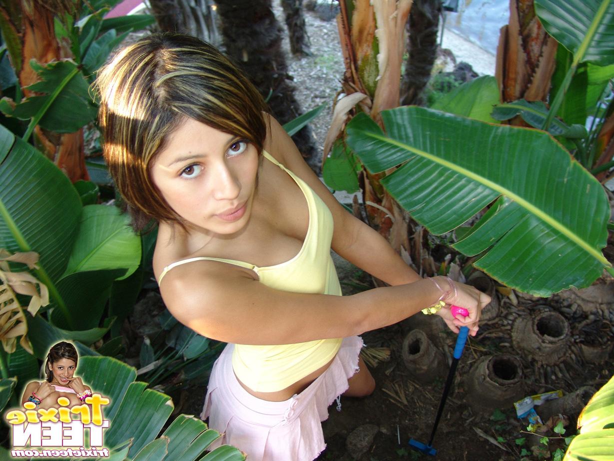 12P Come on over and get wet with Trixie Teen