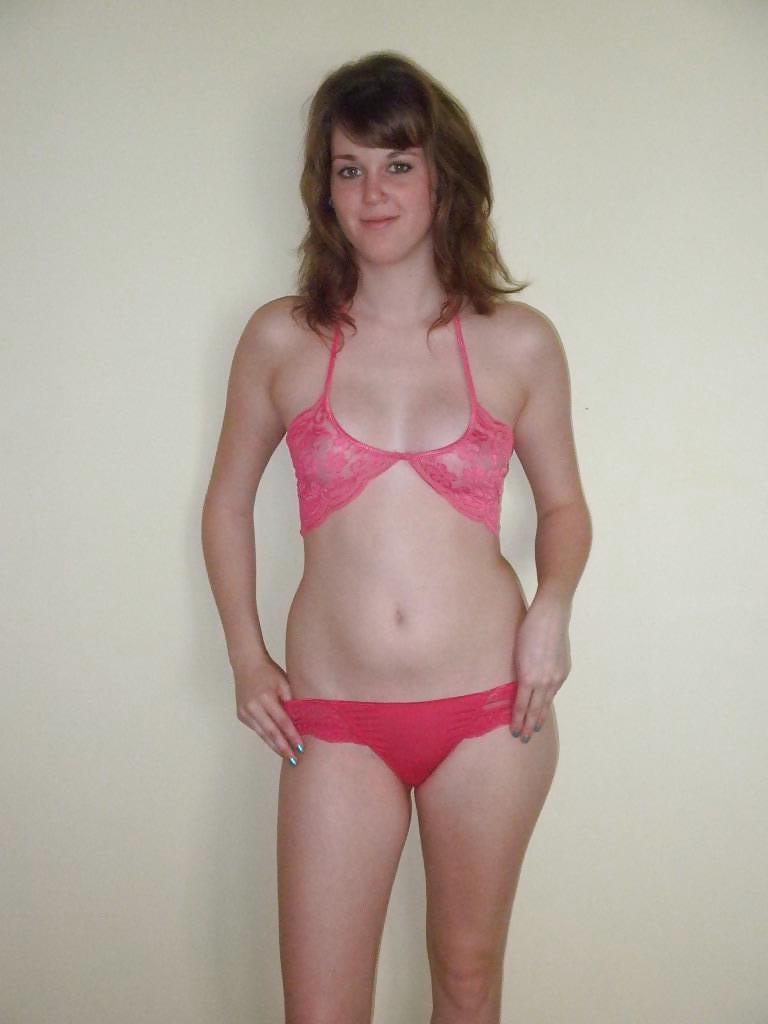 25P TEEN STANDING FOR THE CAMERA