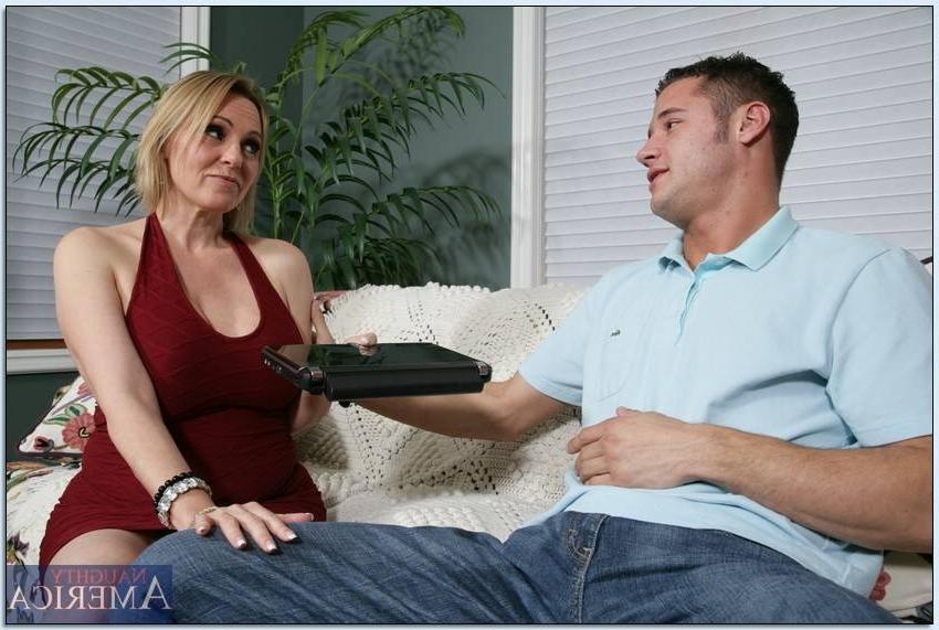 15P Naughty titted milf lady got hard cock