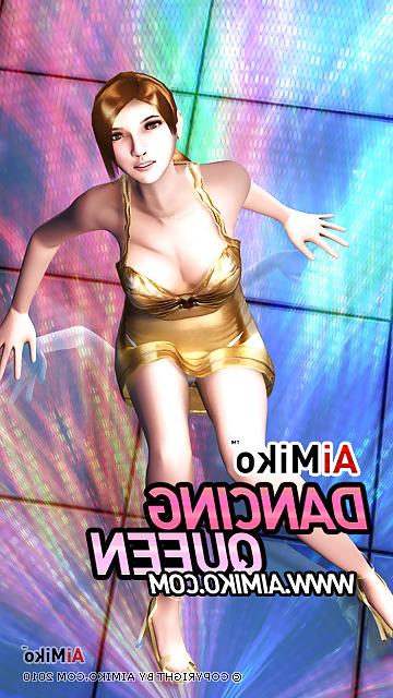 5P 3D Girl in Mobile Game
