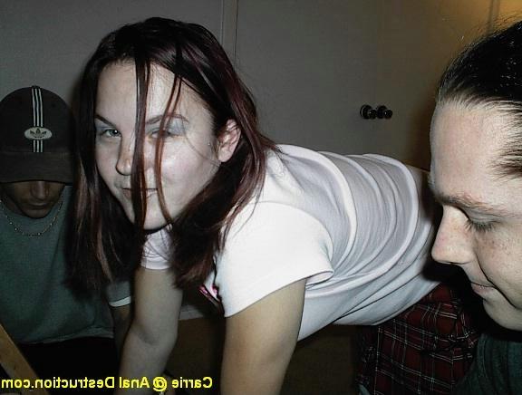 16P Tiny brunette schoolgirl gets asshole fucked hard