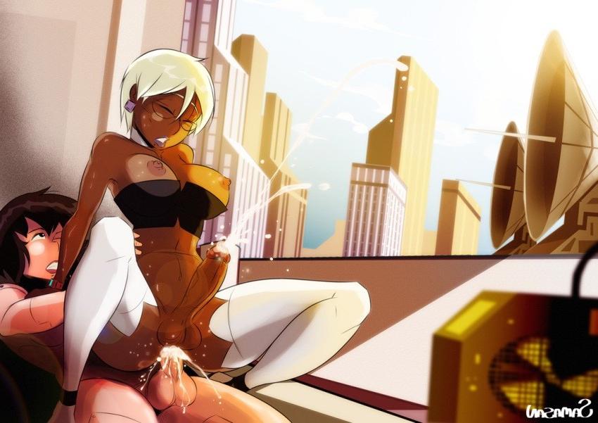 14P reverse cowgirl toons