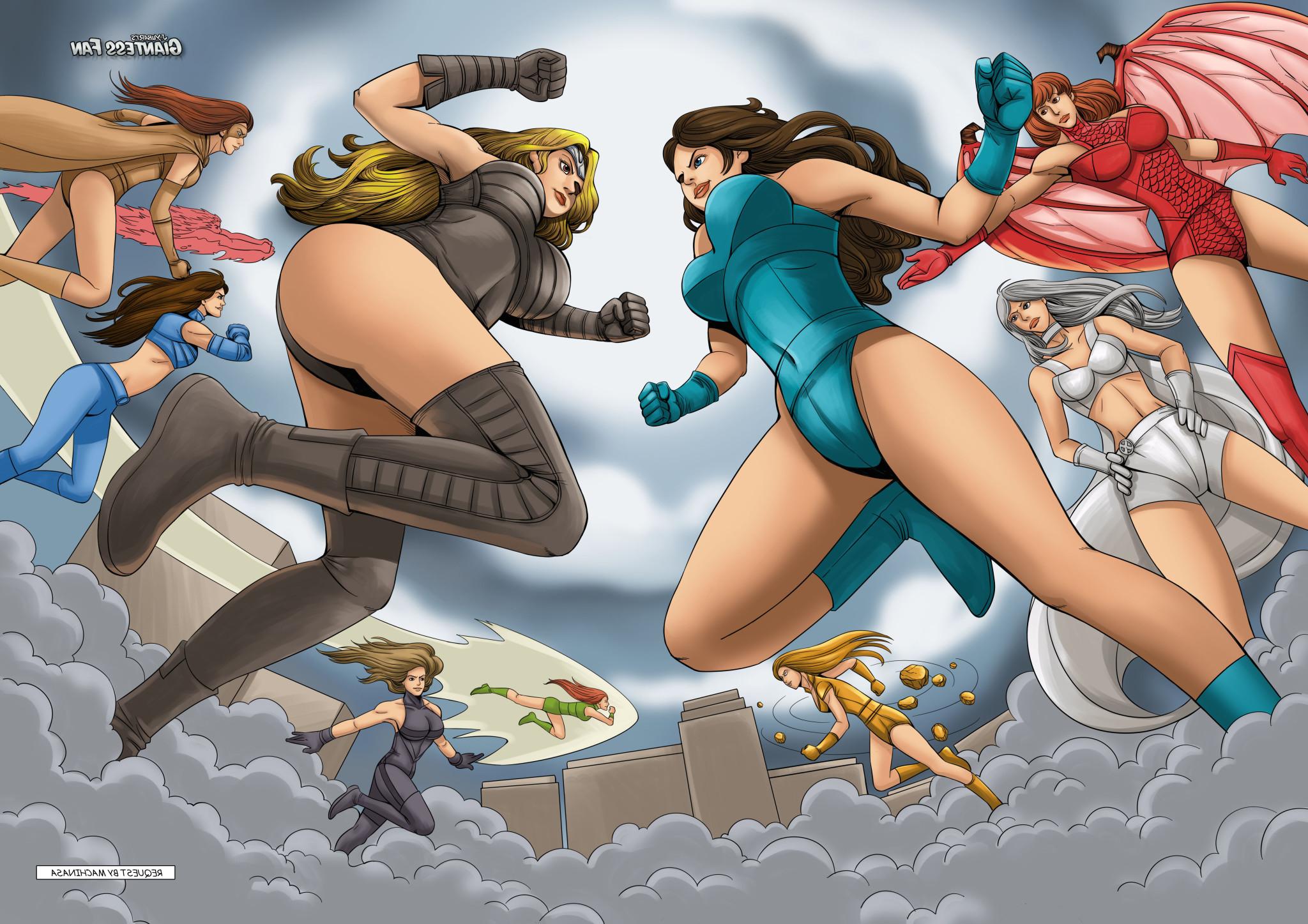 16P Giantess fetish porn
