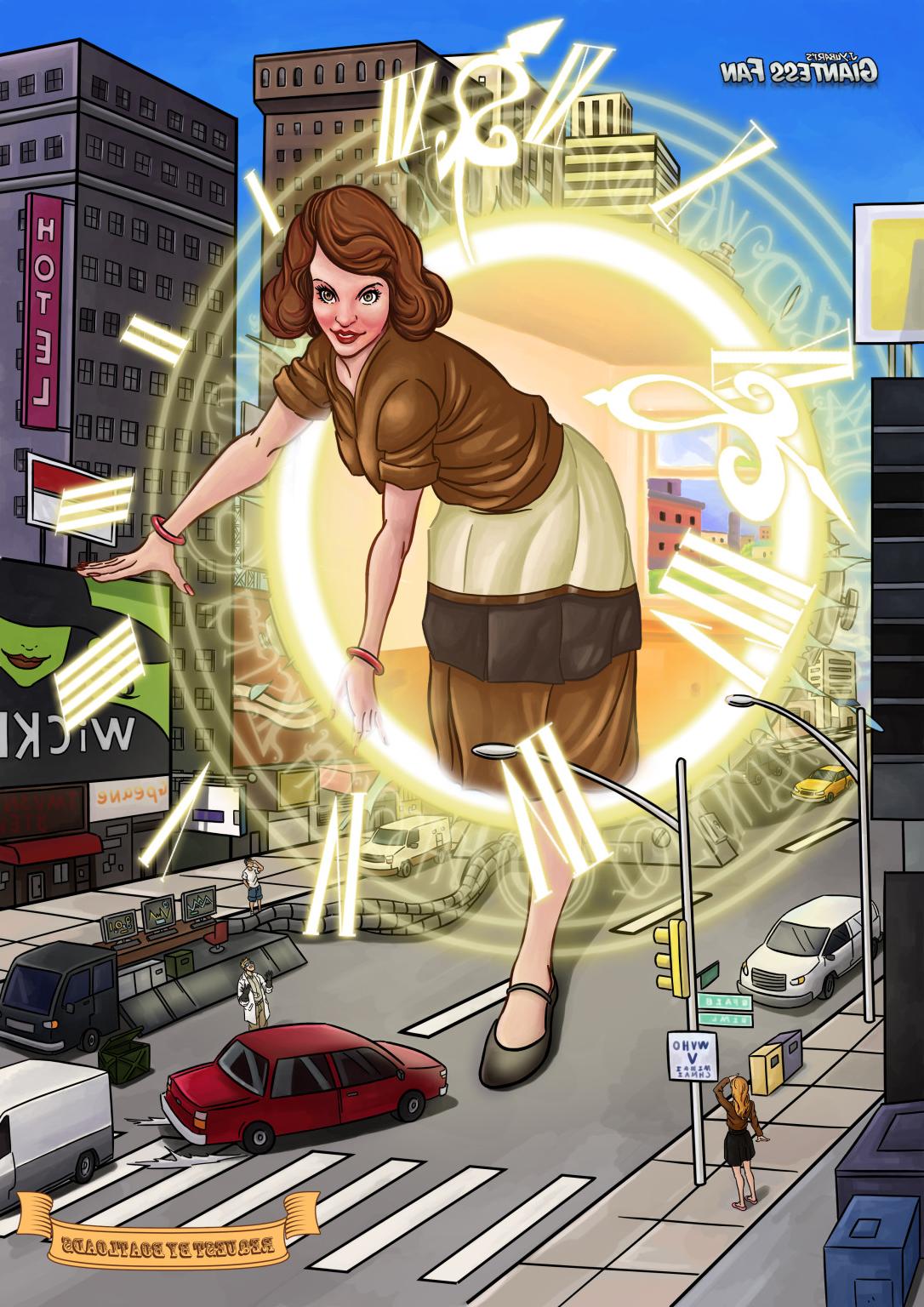 16P Giantess fetish porn