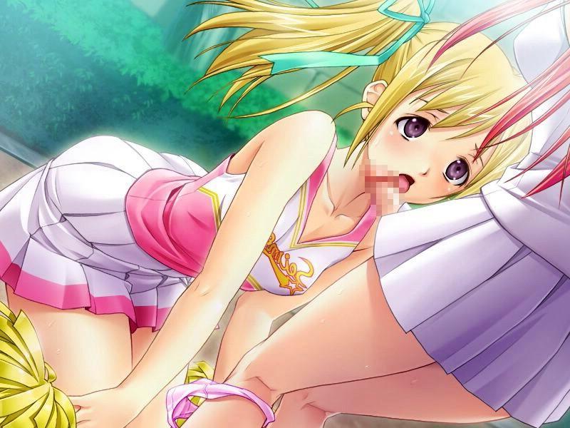 16P Futanari cheerleaders
