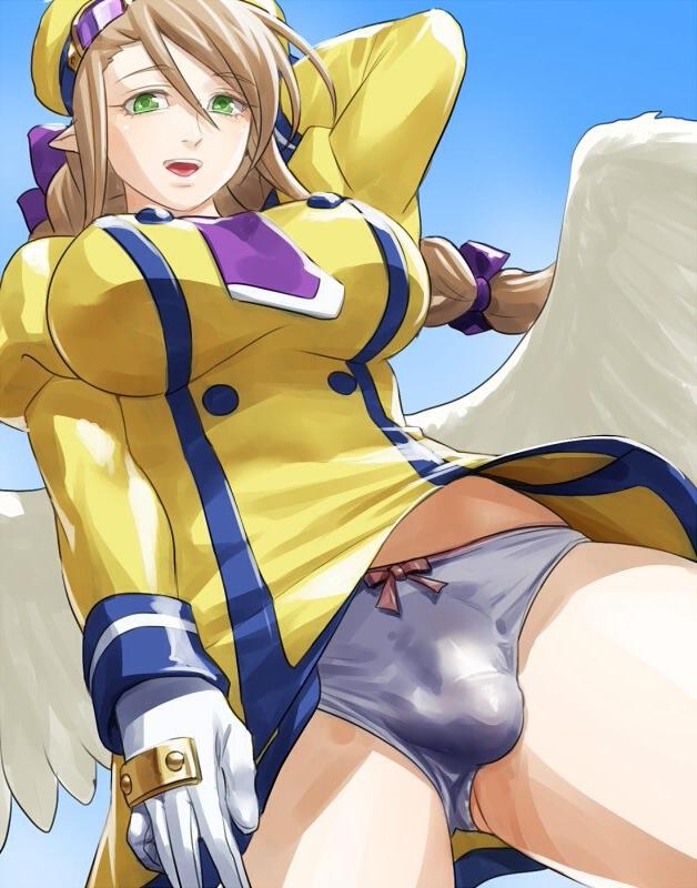 12P Winged futanari toons