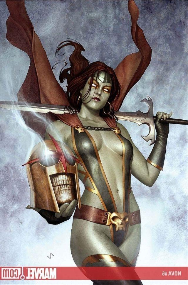 12P Gamora green superhero sex