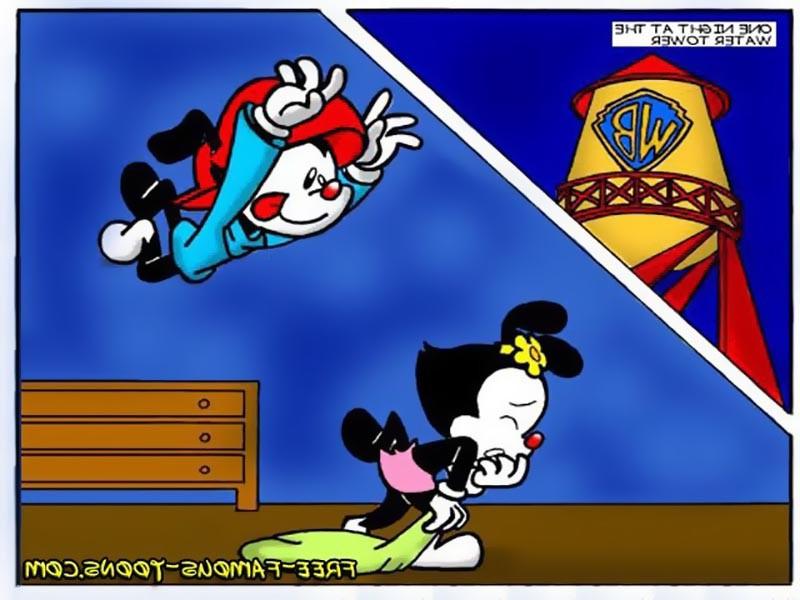 10P Famous toons Animaniacs orgy