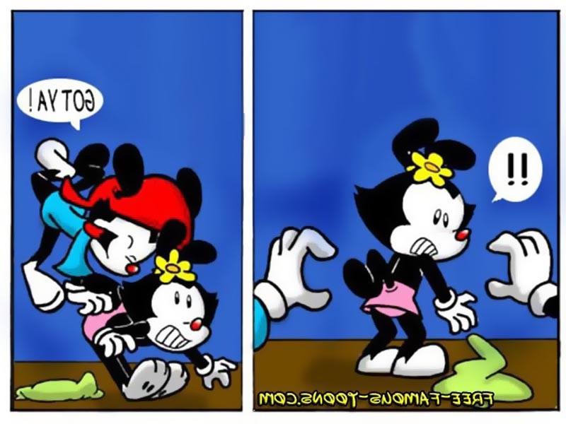 10P Famous toons Animaniacs orgy