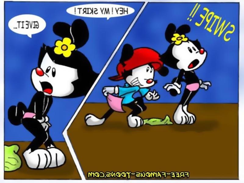 10P Famous toons Animaniacs orgy