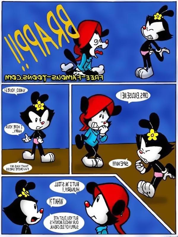 10P Famous toons Animaniacs orgy