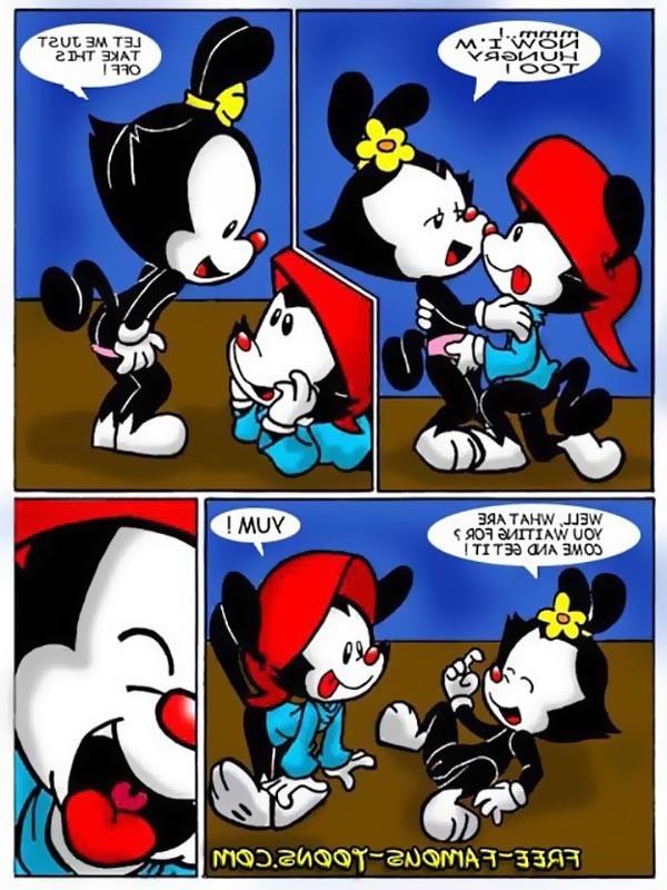 10P Famous toons Animaniacs orgy