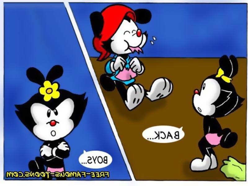 10P Famous toons Animaniacs orgy