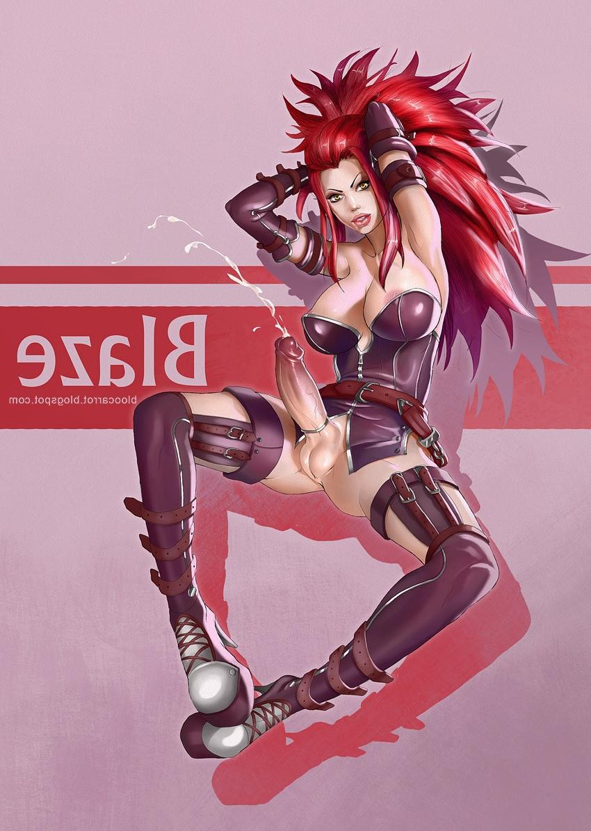 11P Latex futanari fetish