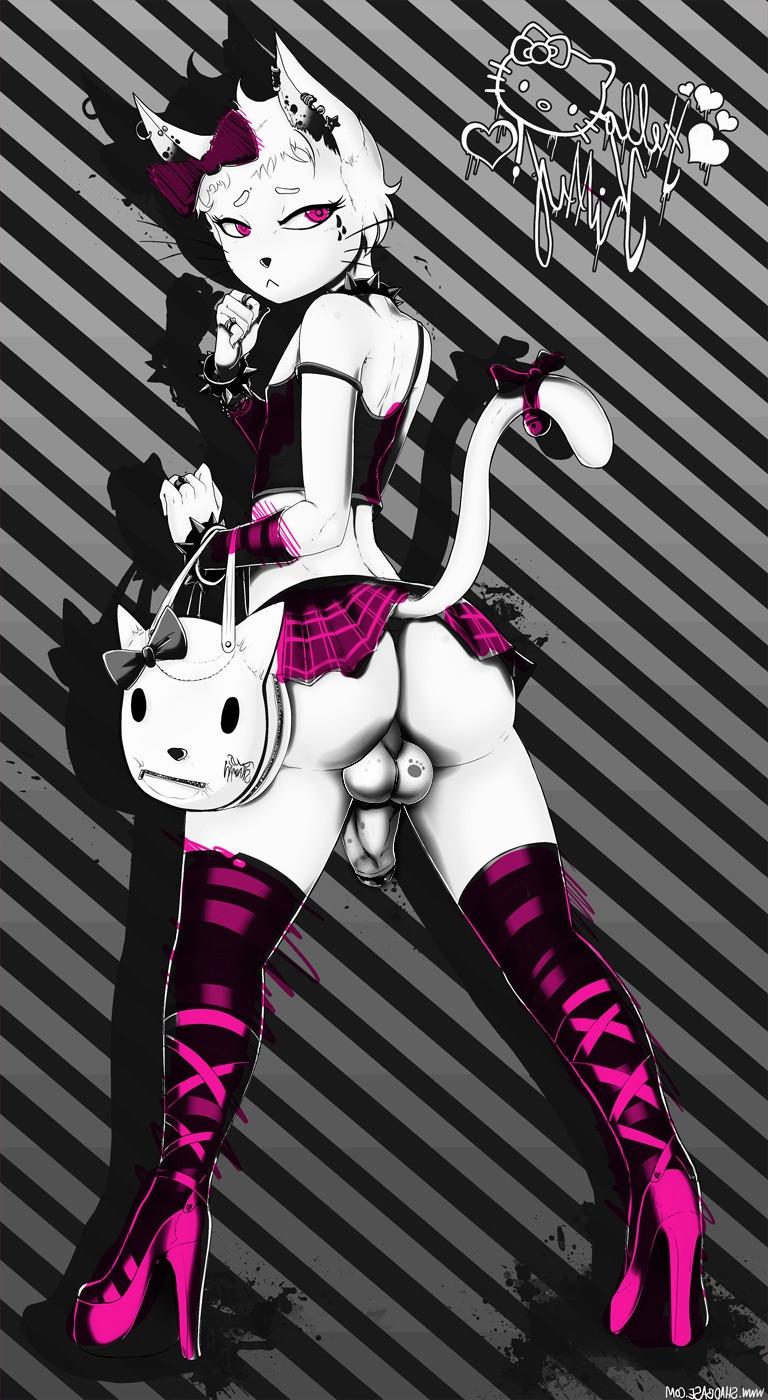 13P Gothic futanari porn