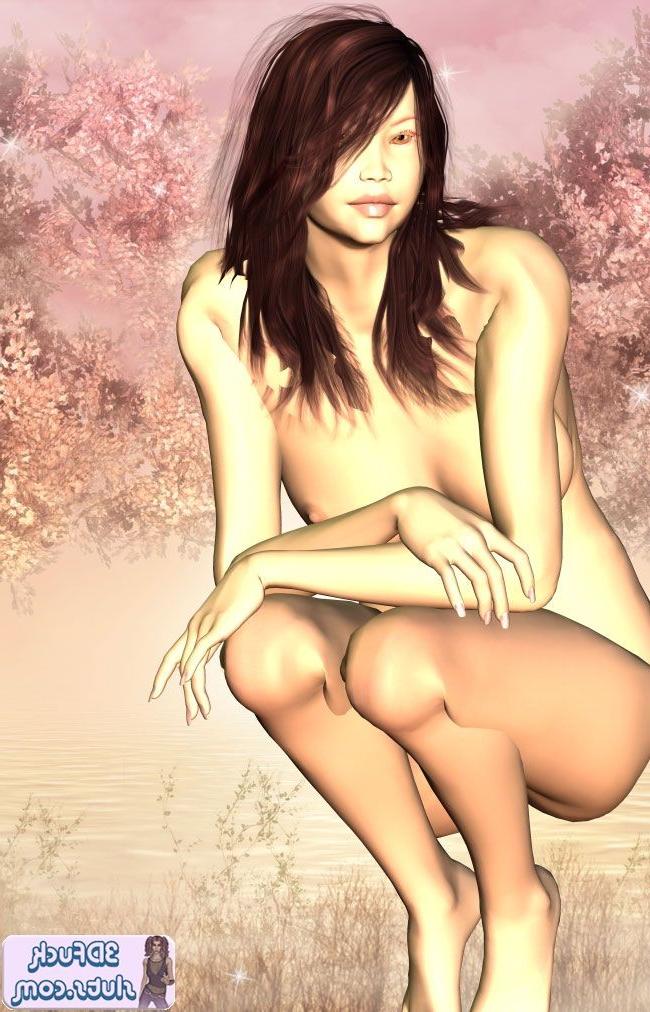 16P Naked asian toon