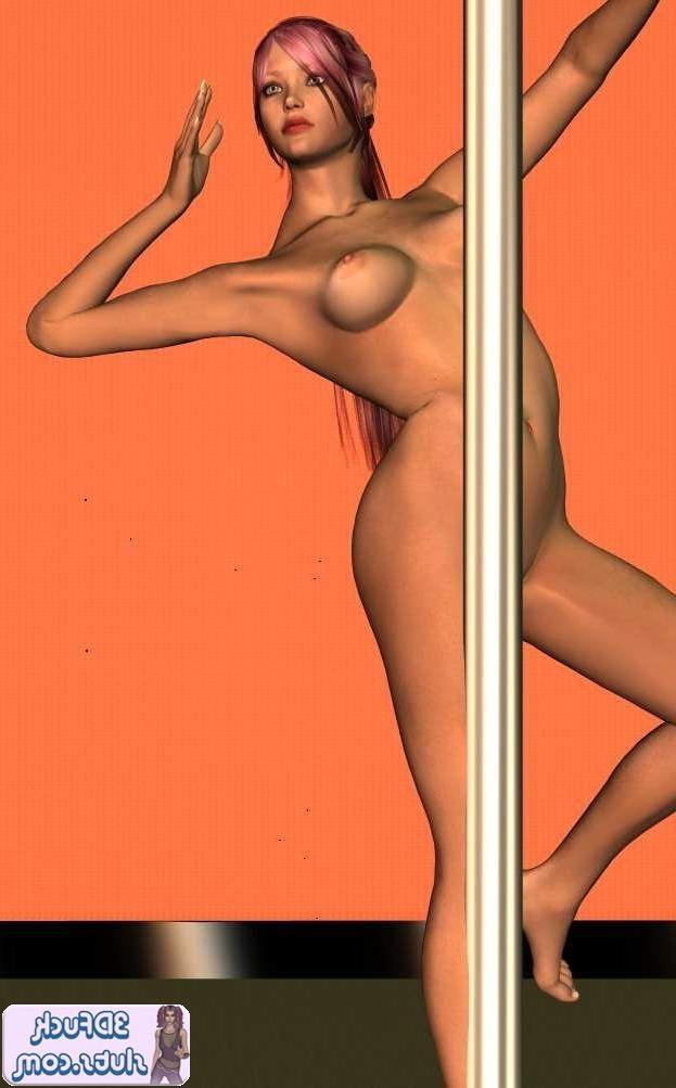 16P Redhead toon stripper babe
